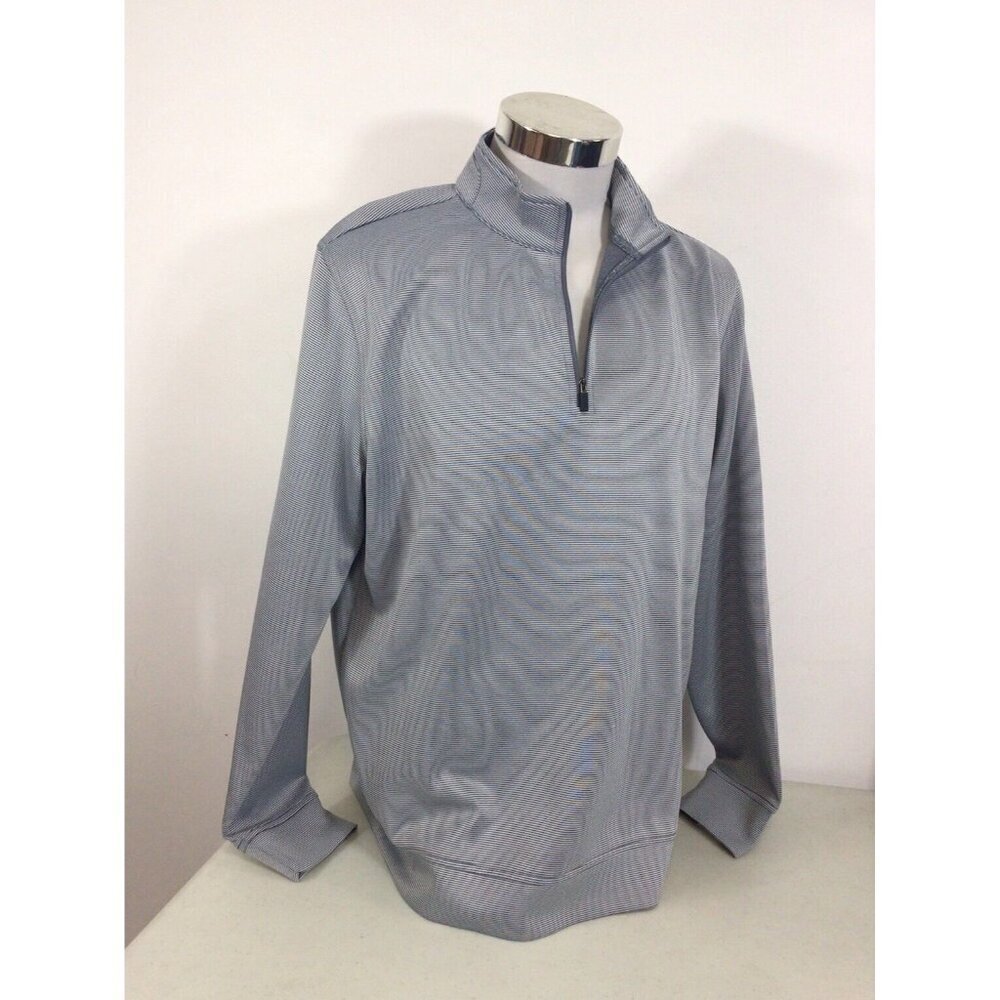 Hickey Freeman Sweater 1/4 Zip Mens Large